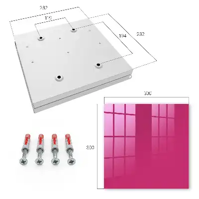 Intenzívny ružový fuchsiový minimalistický dizajn