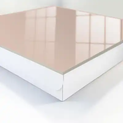 Minimalistický obraz Béžovo-ružová harmónia