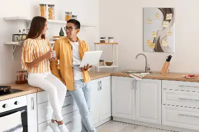 Korková nástenka s motívom abstraktnej vlny