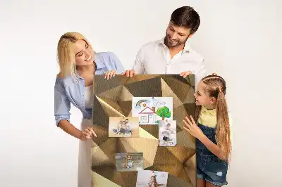 Korková tabuľa Trojrozmerná abstrakcia