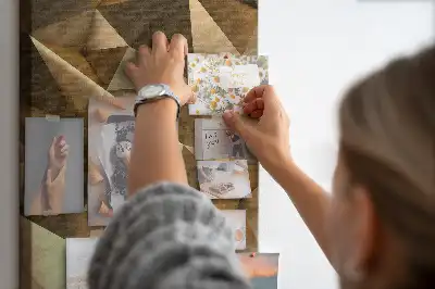 Korková tabuľa Trojrozmerná abstrakcia