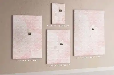 Korková tabuľa s motívom červených ruží