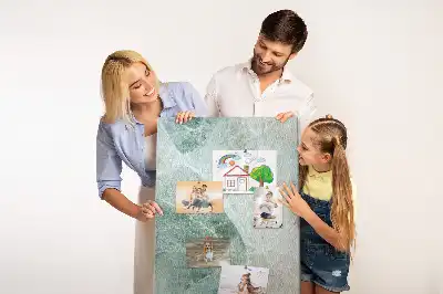 Korková tabuľa s motívom mramorového bloku