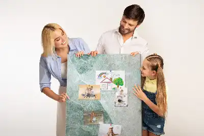 Korková tabuľa s motívom mramorového bloku