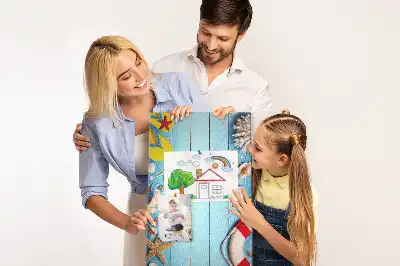 Korková tabuľa s motívom pláže