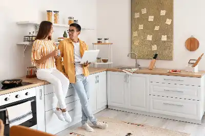 Dekoračná korková tabuľa s látkovým povrchom