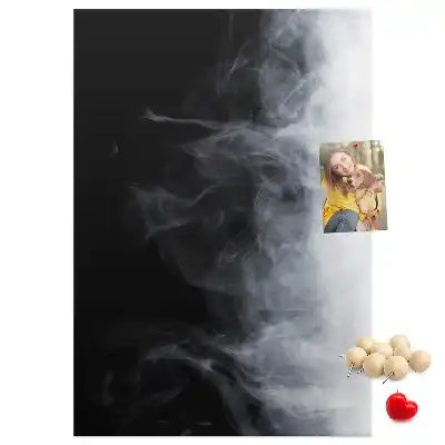 Nástenná korková nástenka v tvare obláčika