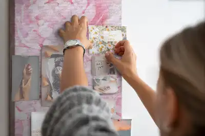 Korková tabuľa Letné kvety