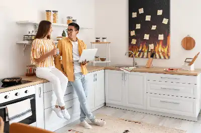 Korková nástenka Plamene grilu