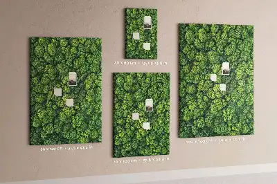 Korková nástenka Lesná povaha stromu