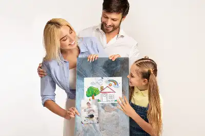 Nástenka s mramorovým vzorom