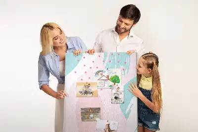 Korková tabuľa Abstraktná kompozícia