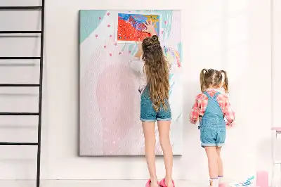 Korková tabuľa Abstraktná kompozícia