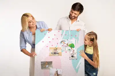Korková tabuľa Abstraktná kompozícia