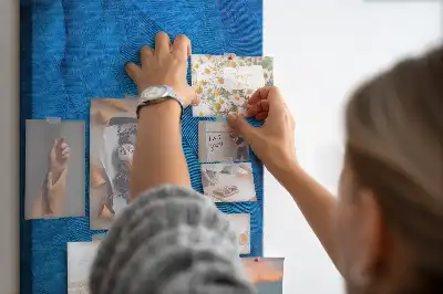 Korková tabuľa Papagájové perie