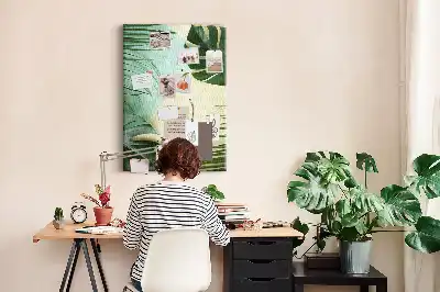 Nástenka Tropická monstera
