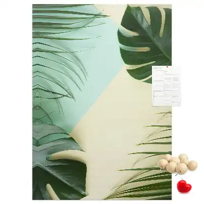 Nástenka Tropická monstera
