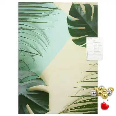 Nástenka Tropická monstera