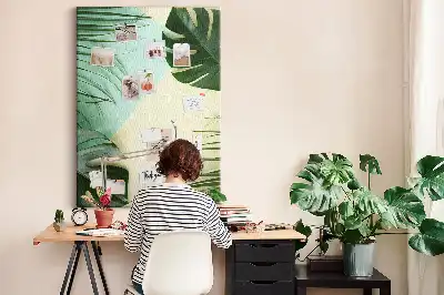 Nástenka Tropická monstera