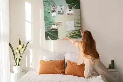 Nástenka Tropická monstera