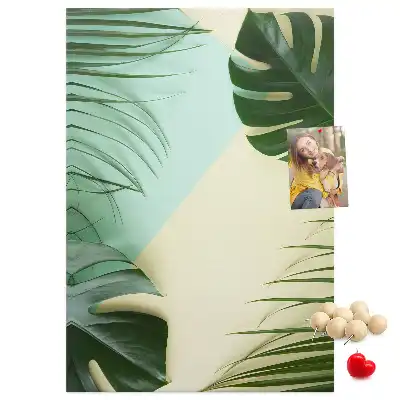Nástenka Tropická monstera