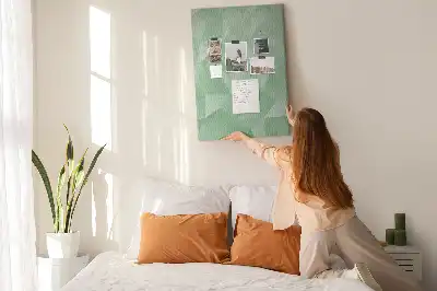 Korková tabuľa so štýlovým motívom