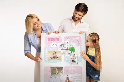 Korková tabuľa Plánovač jednorožcov