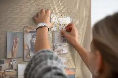 Korková nástenka Svetlá abstrakcia