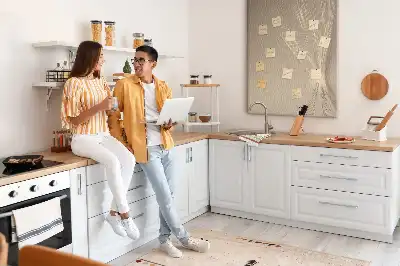 Korková nástenka Svetlá abstrakcia