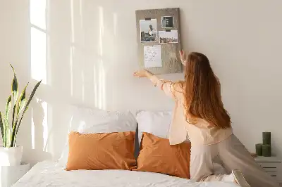 Korková nástenka Svetlá abstrakcia