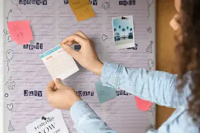 Nástenka na plánovanie narodeninových osláv