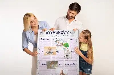 Nástenka na plánovanie narodeninových osláv