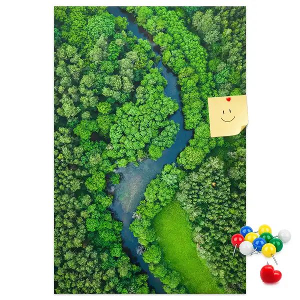 Korková tabuľa Lesný potok