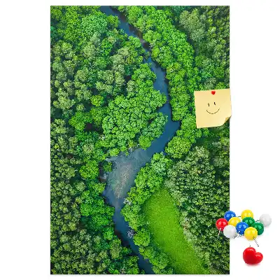 Korková tabuľa Lesný potok