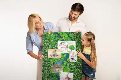 Korková tabuľa Lesný potok