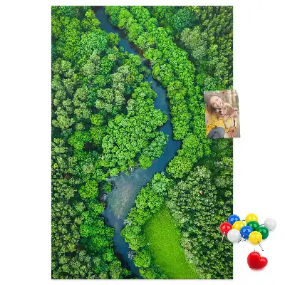 Korková tabuľa Lesný potok