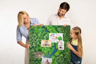 Korková tabuľa Lesný potok