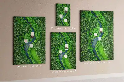 Korková tabuľa Lesný potok