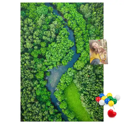 Korková tabuľa Lesný potok