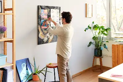 Nástenná dekorácia Umelecké abstraktné škvrny
