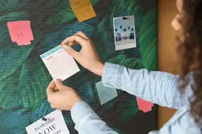 Nástenná dekorácia Veľké tropické listy