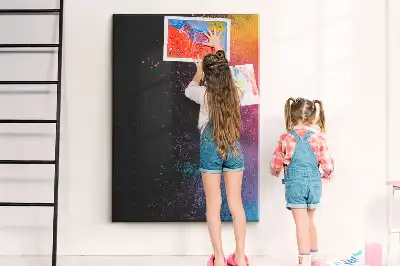 Korková nástenka Farebný prášok