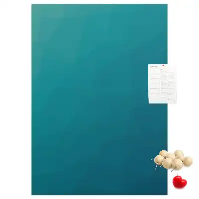 Korková tabuľa s motívom geometrickej abstrakcie