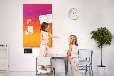 Nástenná dekorácia s motívom východu slnka