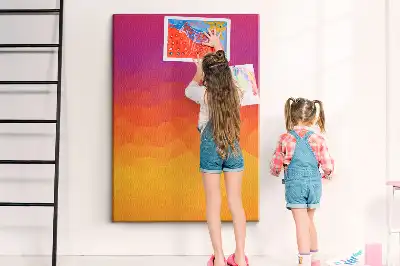 Nástenná dekorácia s motívom východu slnka