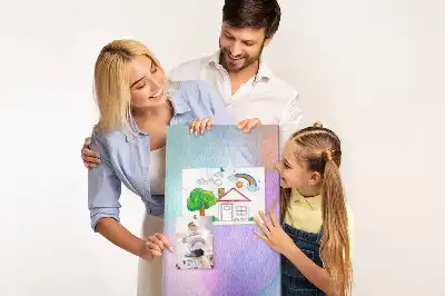 Korková nástenka Pastelové pierka