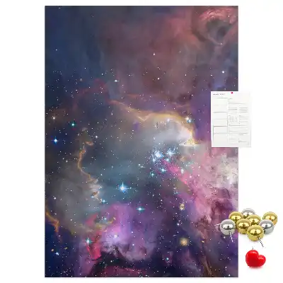 Korková tabuľa Hviezdna galaxia