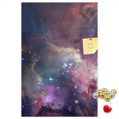 Korková tabuľa Hviezdna galaxia
