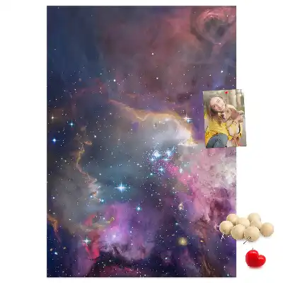 Korková tabuľa Hviezdna galaxia