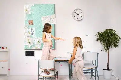 Korková tabuľa Kvety v kvete